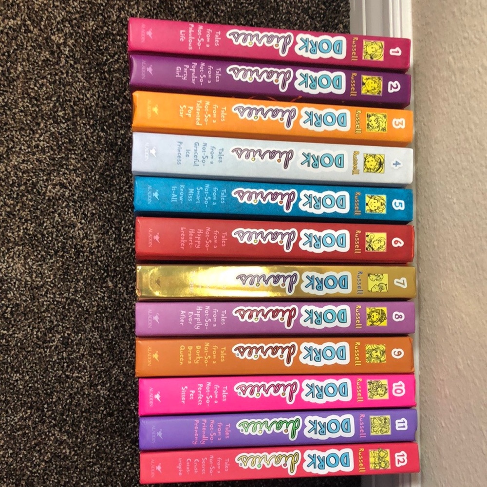 COPY - Dork Diaries books 1-12 HARDCOVERS